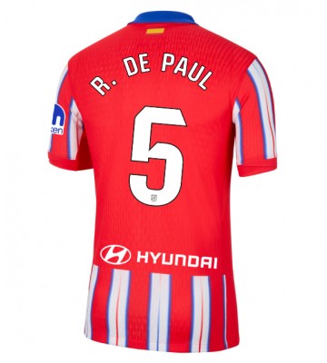 Atletico Madrid Rodrigo De Paul #5 Hemmatröja 2024-25 Kortärmad